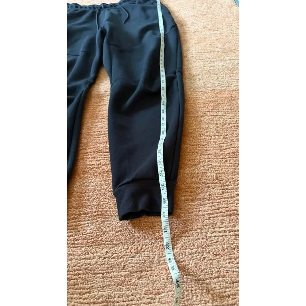 Nike Black Jogger Pants Size L Athletic Tapered Drawstring